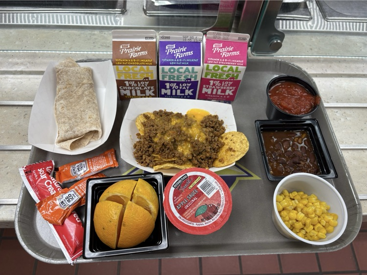 Lunch at the MWMS Cafeteria