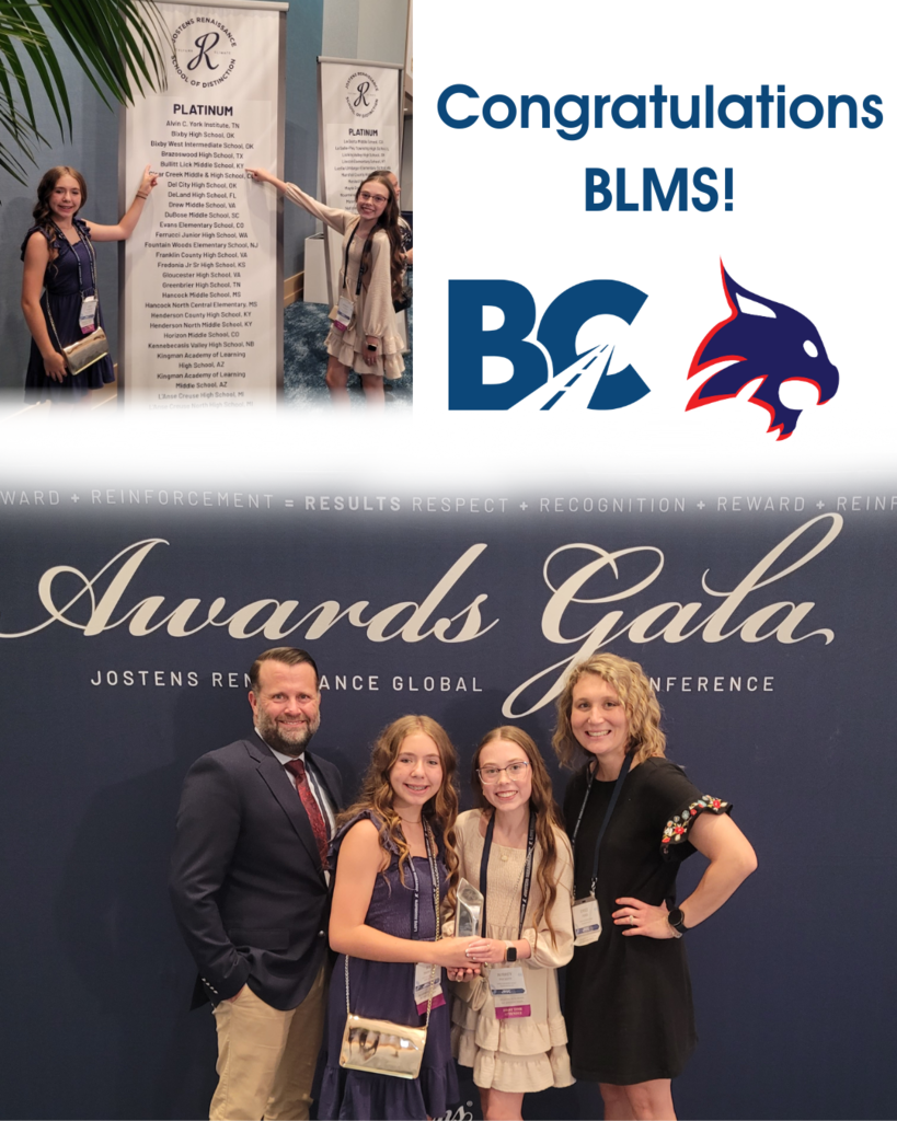 Congrats, BLMS!