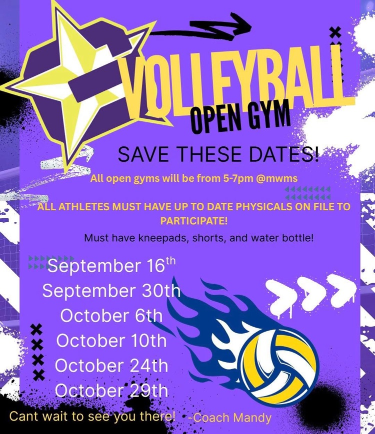 MWMS Volleyball Open Gyms