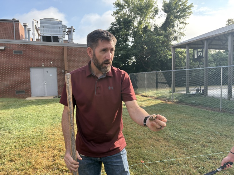 Mr. Cook’s archeological dig