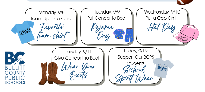 Childhood Cancer Awareness Dress Up Days