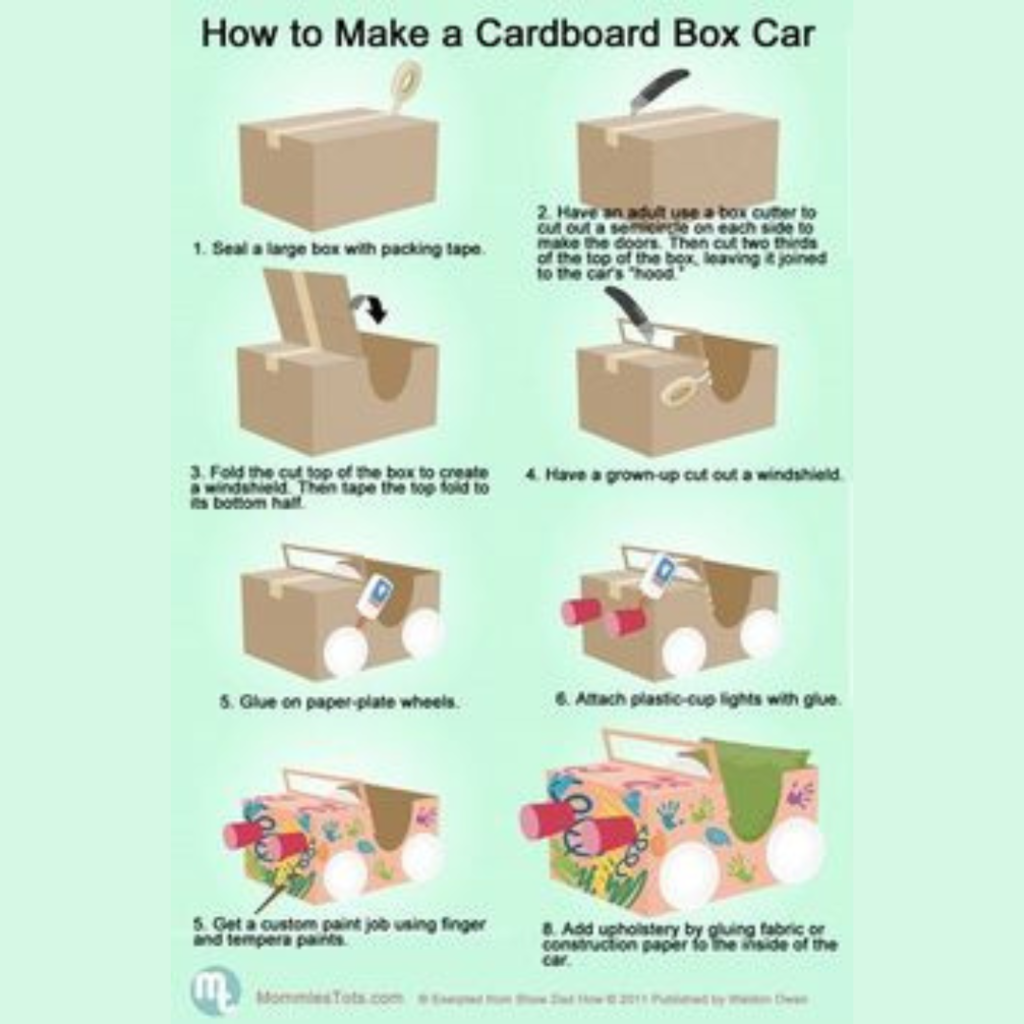 How to build a cardboard car