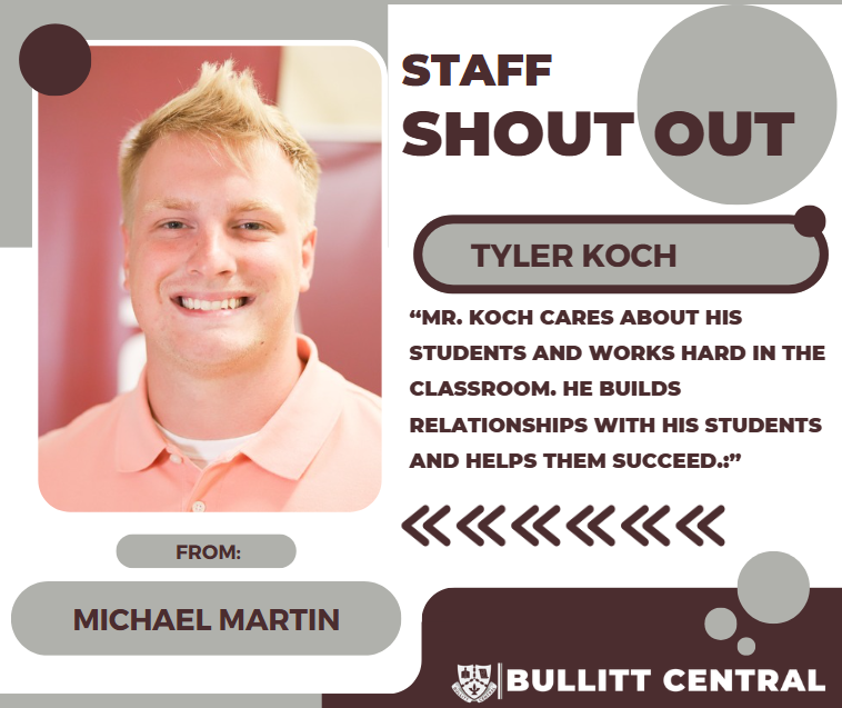 Staff Shoutout! 