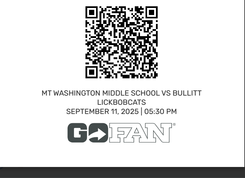 Lady Generals GoFan Link for MWMS vs. BLMS
