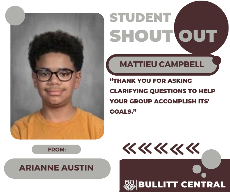 Student Shout Out