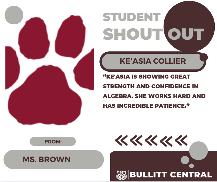 Student Shoutout! 