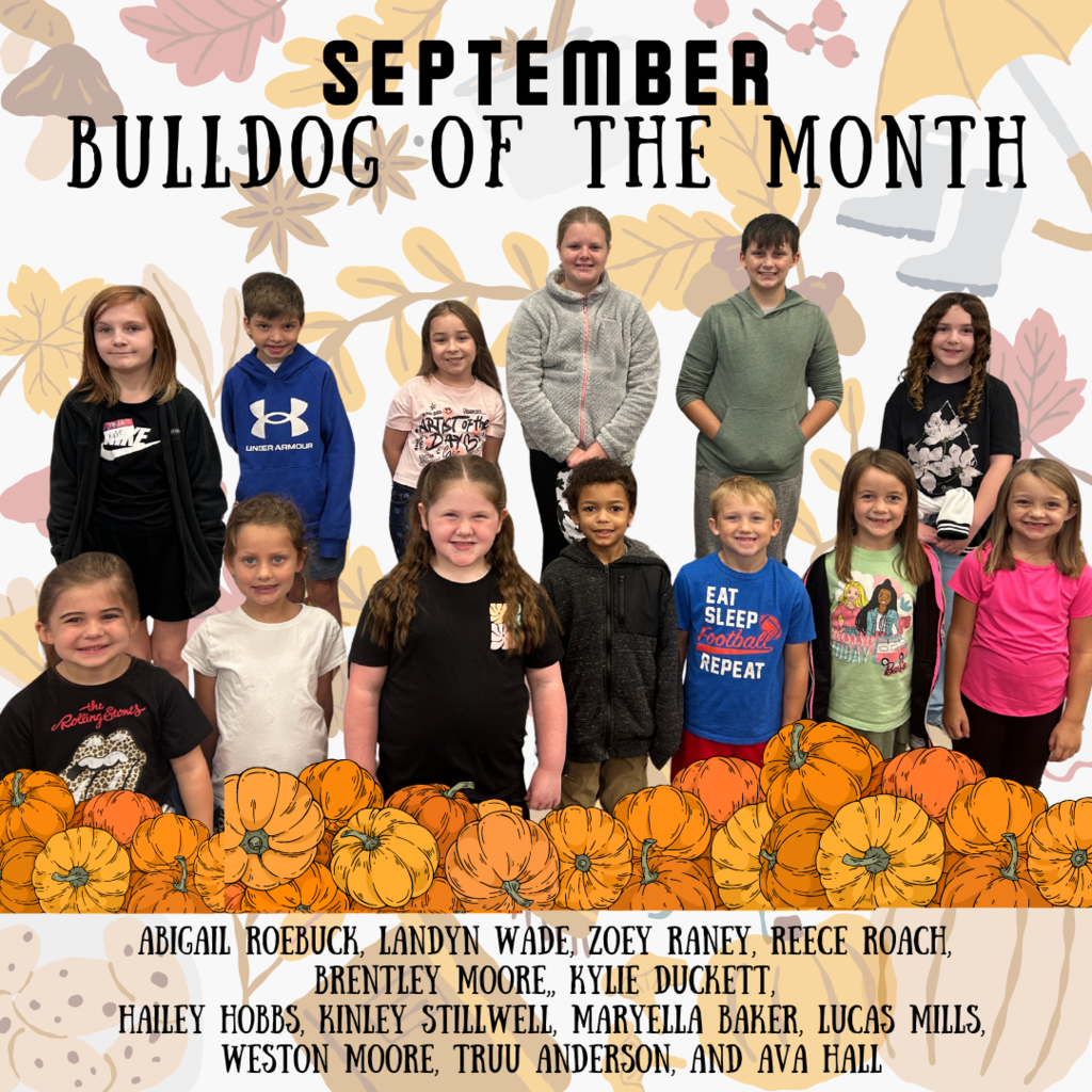 September Bulldog of the Month
