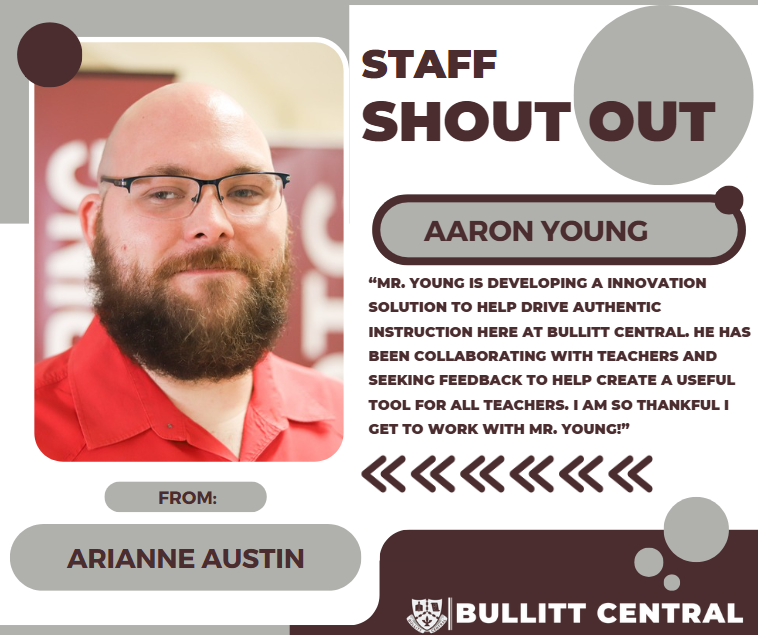 Staff Shoutout! 