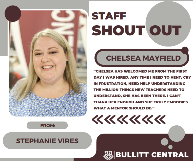Staff Shoutout!