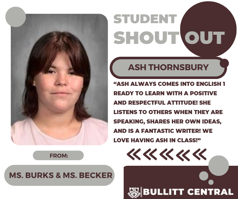Student Shoutout!