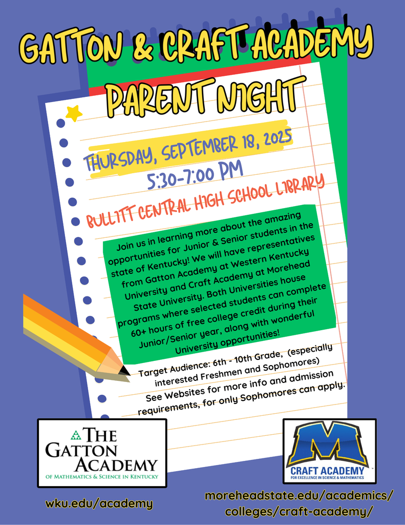 Gatton & Craft Academy Parent Night