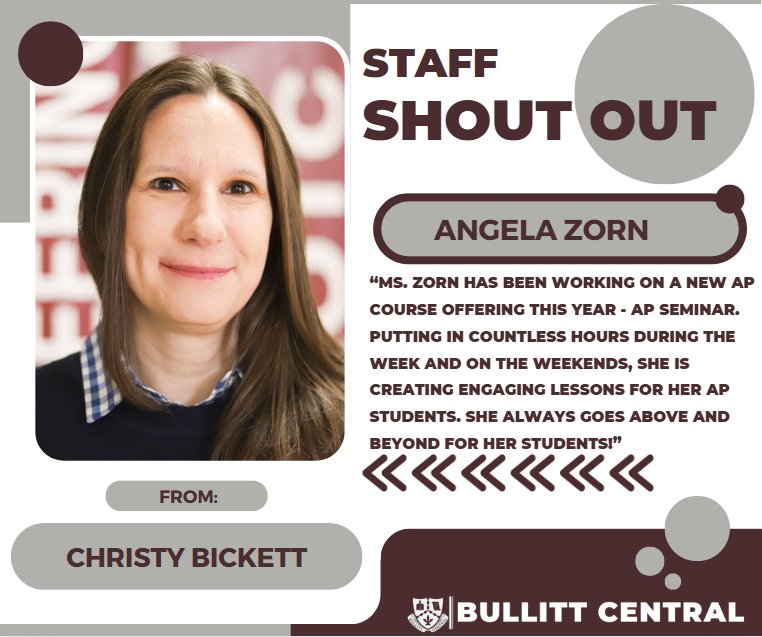 Staff Shout Out