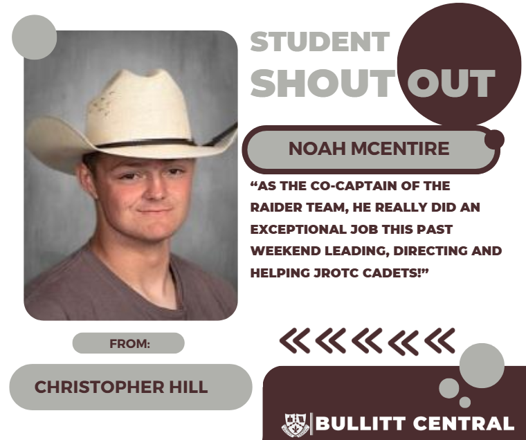 Student Shoutout! 