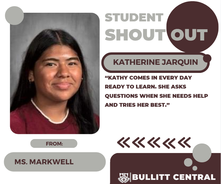 Student Shoutout! 