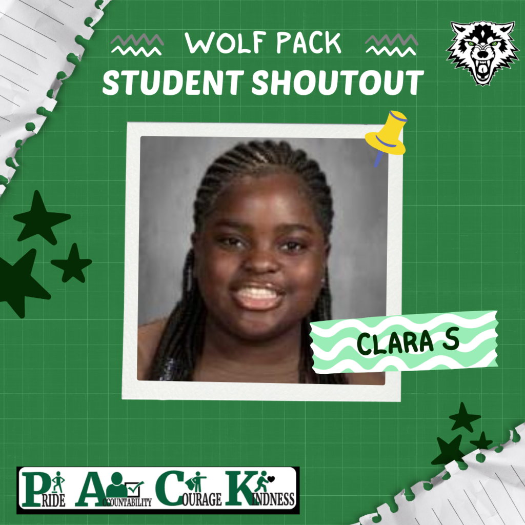 student shoutout Clara