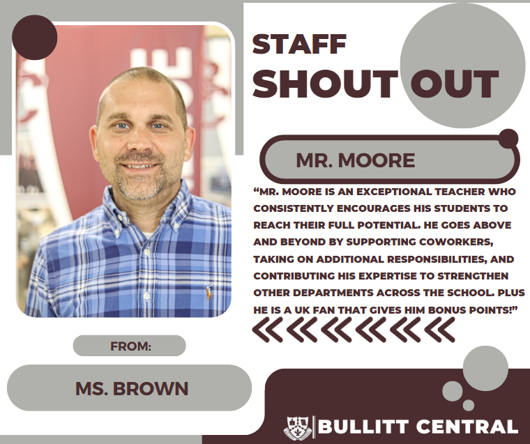 Staff Shout Out