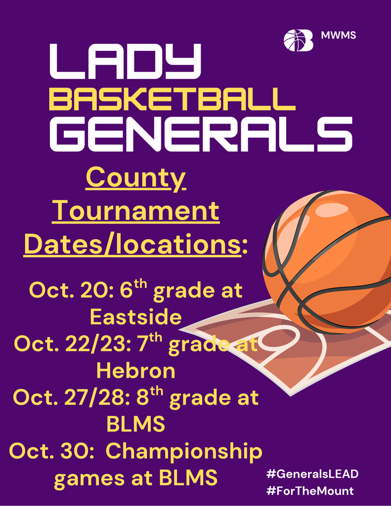 Good luck Lady Generals Basketball
