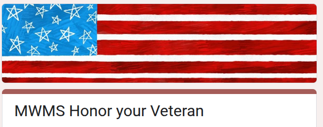 2025-2026 MWMS Veteran Recognition