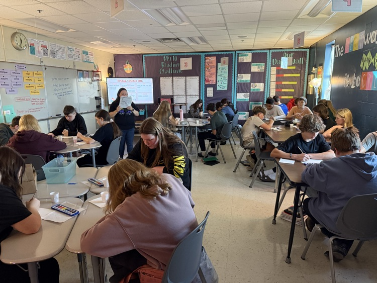 8th grade Language Arts Class