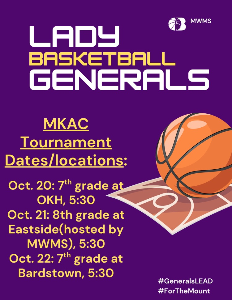 Good luck Lady Generals