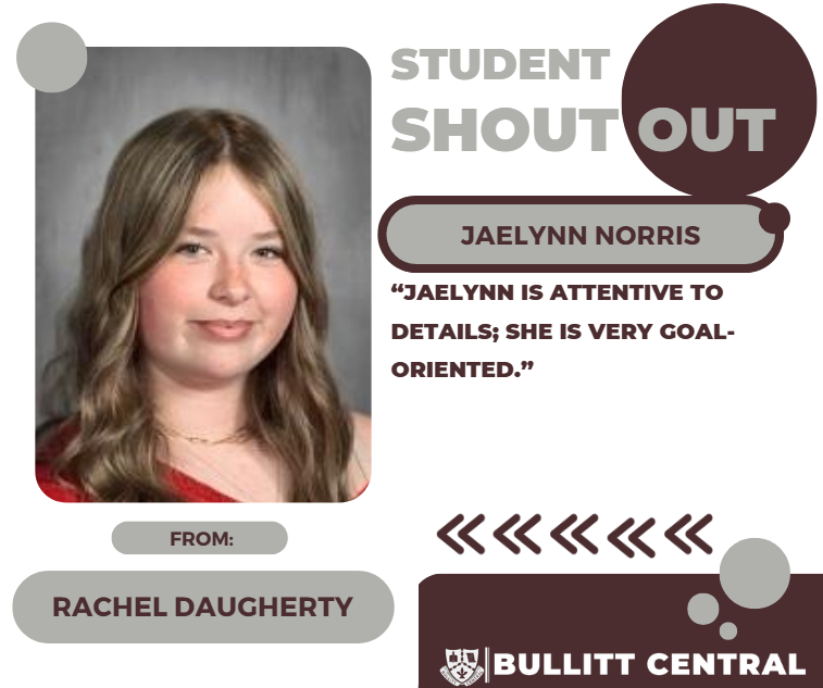 Student Shoutout!