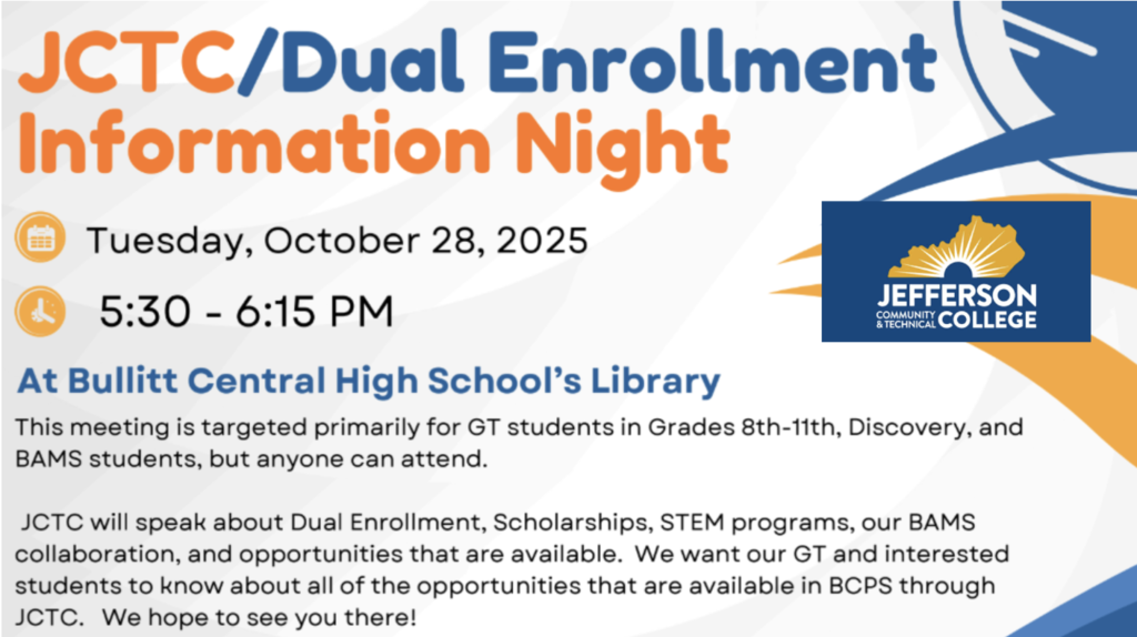 JCTC Dual Credit Information Night