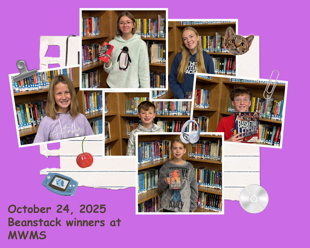 MWMS Beanstack Winners October 24