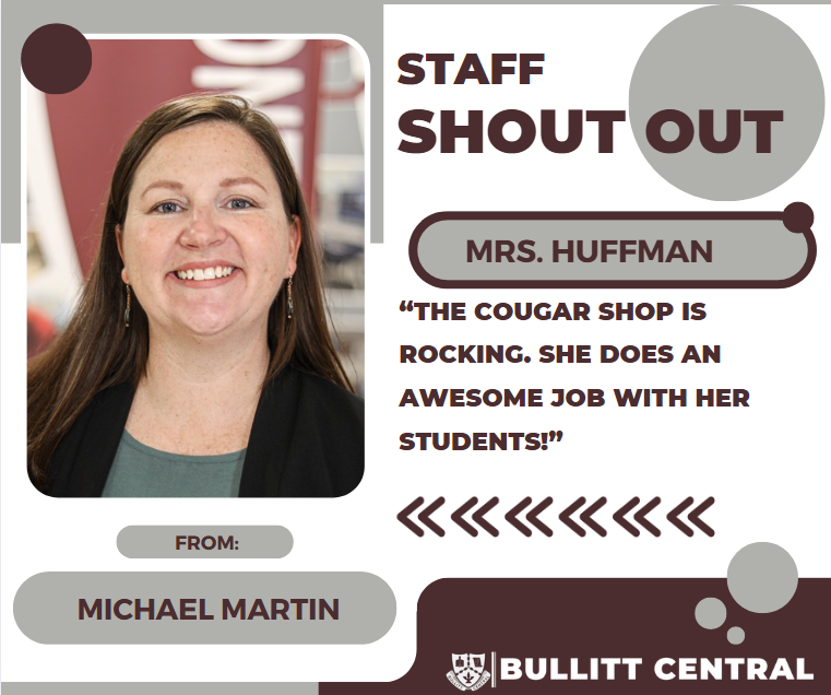 Staff Shoutout! 