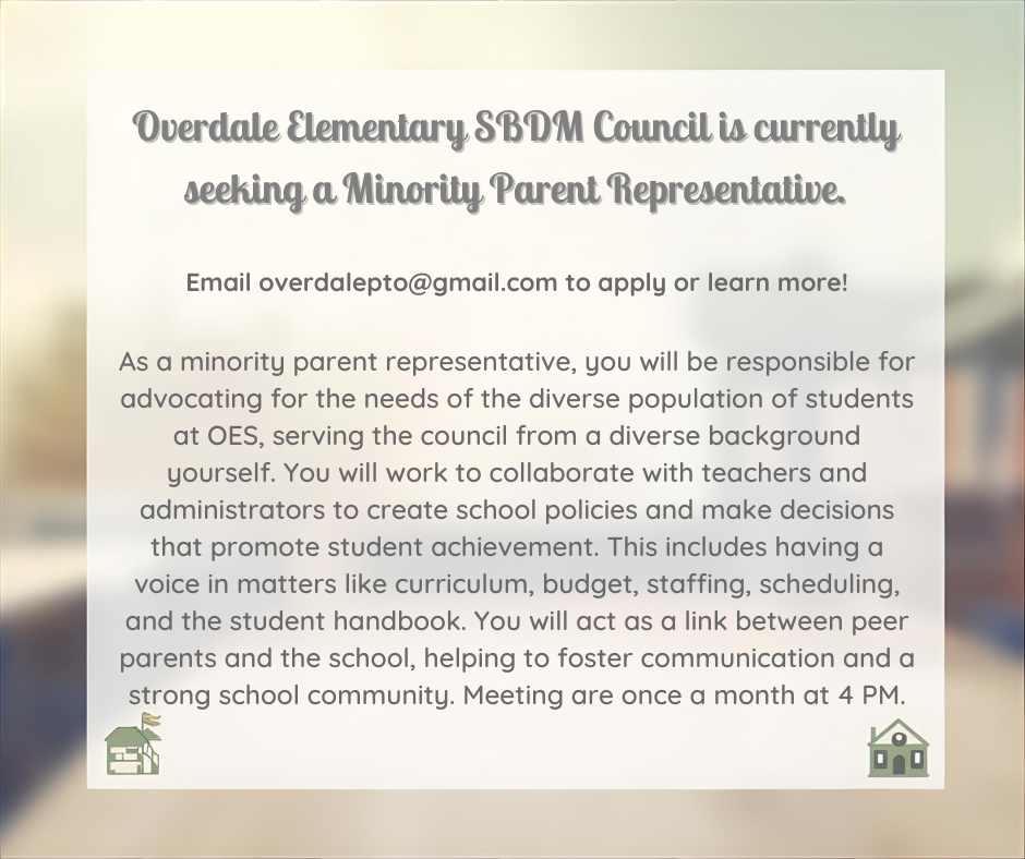 Invitation for Minority Parents