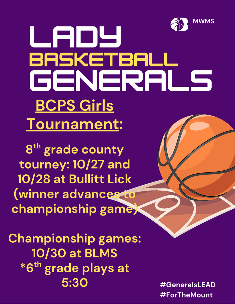 Good luck Lady Generals Basketball