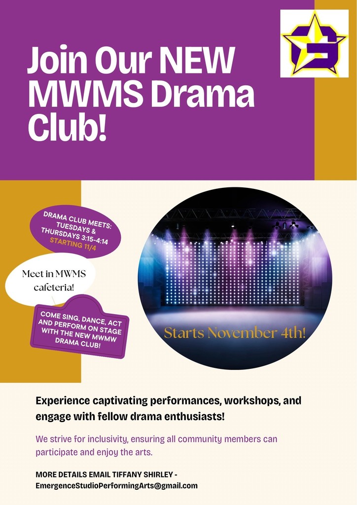 New MWMS Drama Club