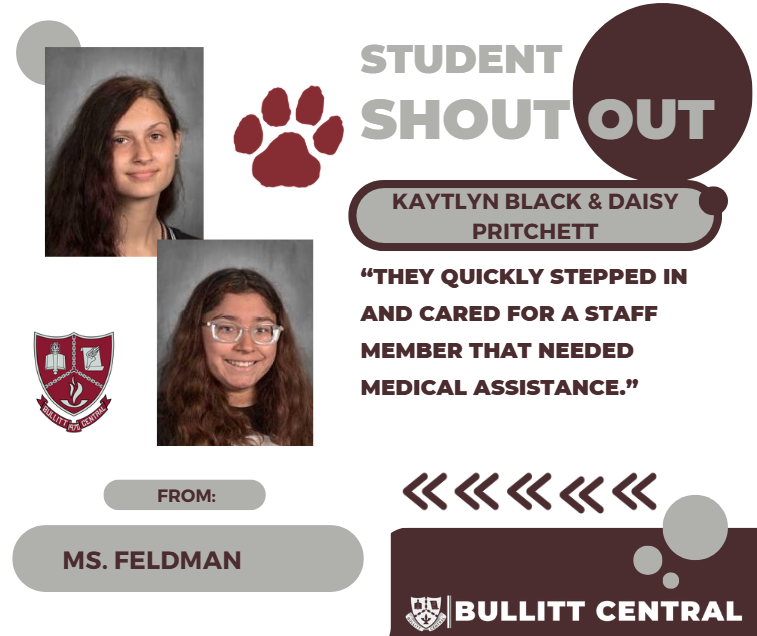 Student Shoutout! 