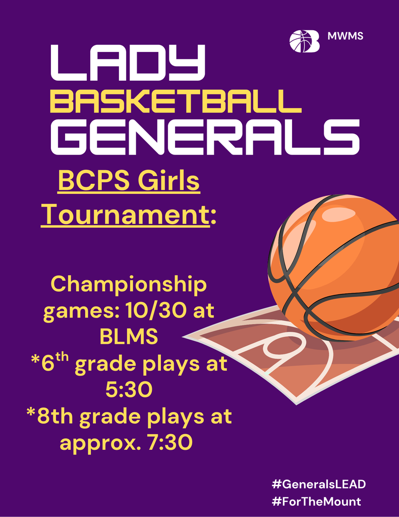 Good luck Lady Generals Basketball