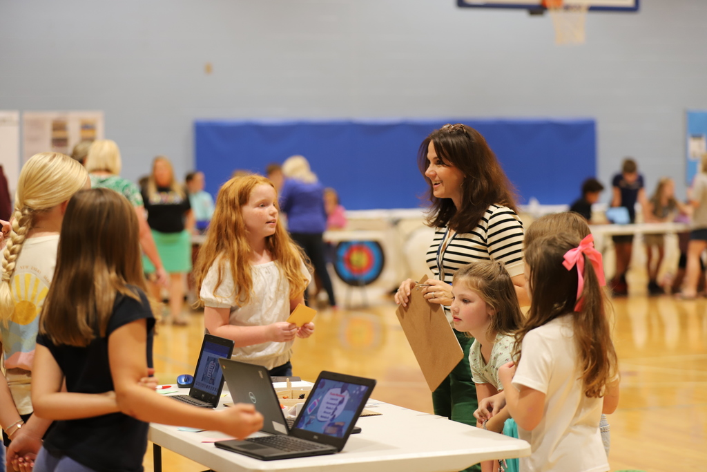 Students Presenting to community members