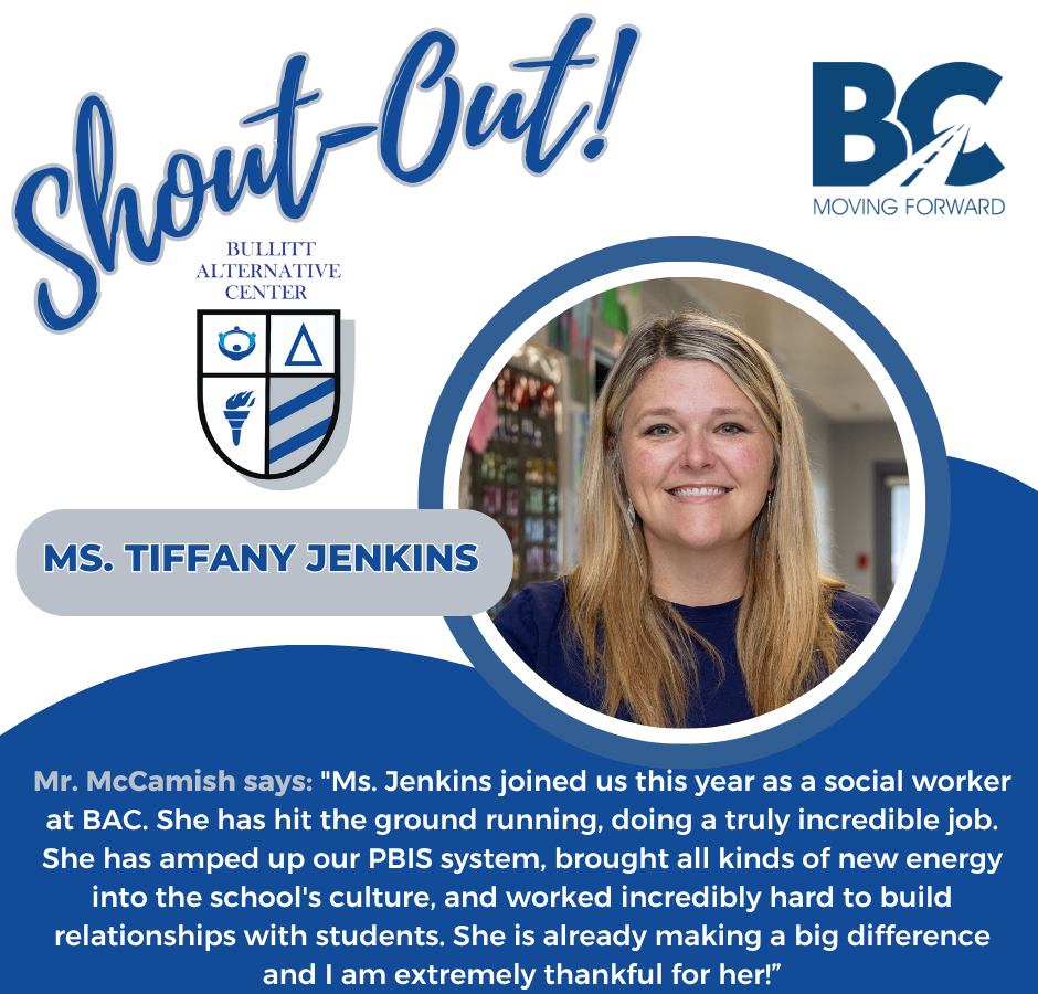 shout out to Tiffany Jenkins at BAC