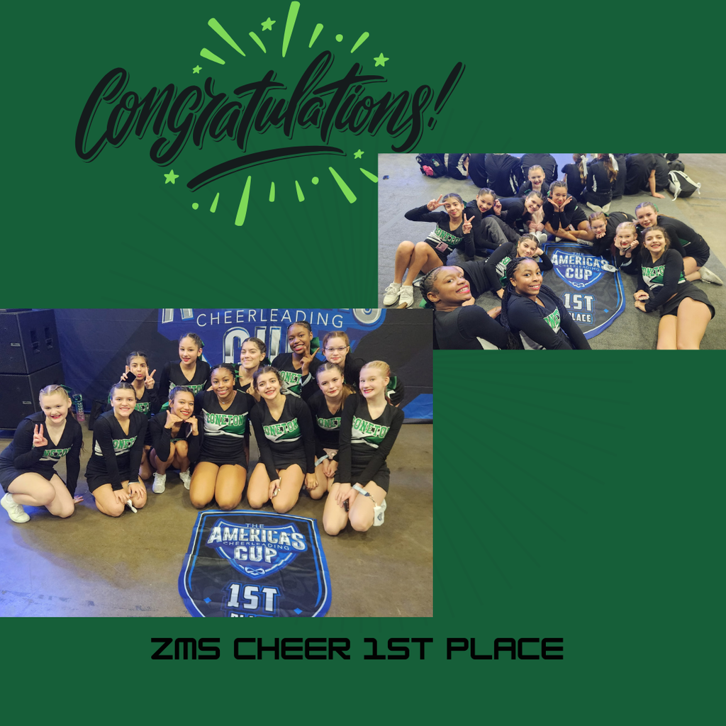 cheer 1st place