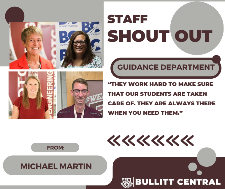 Staff Shoutout! 