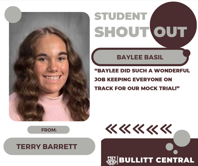 Student Shoutout! 