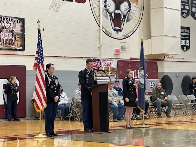 Bullitt Central Vet Day Ceremony