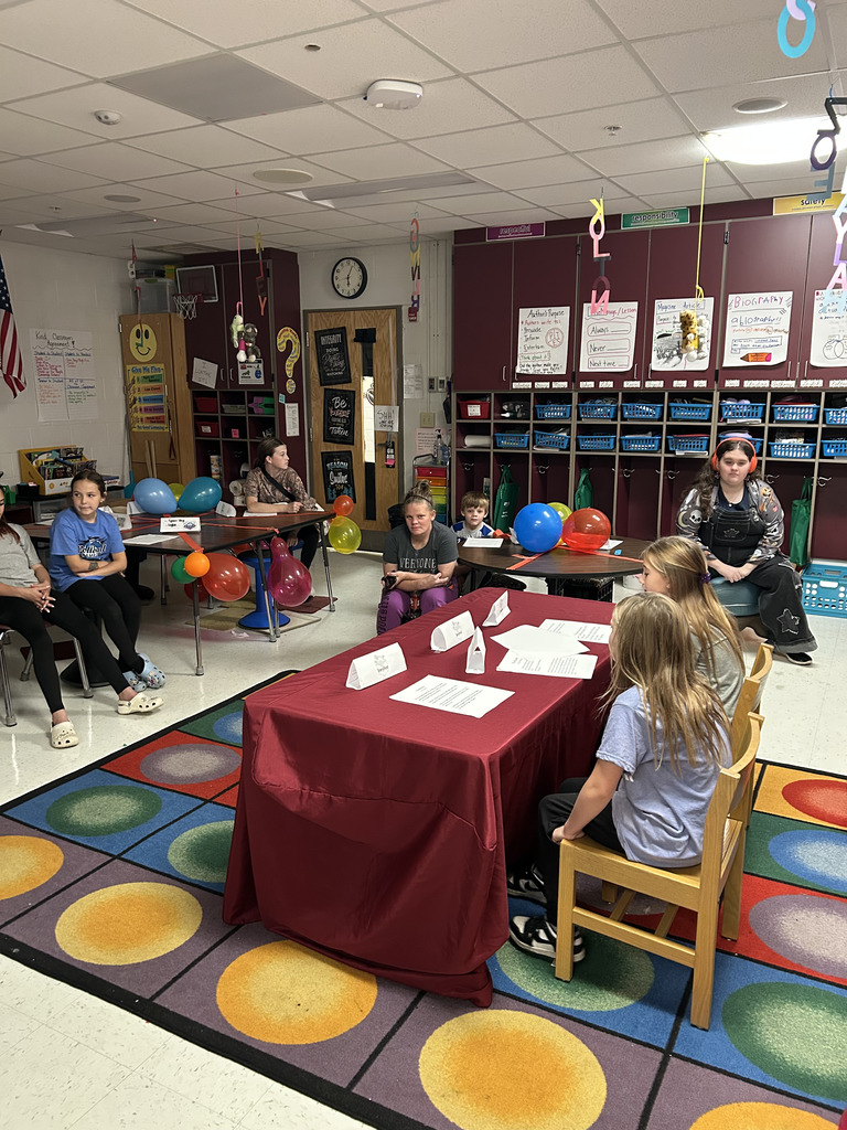 Fourth grade story time