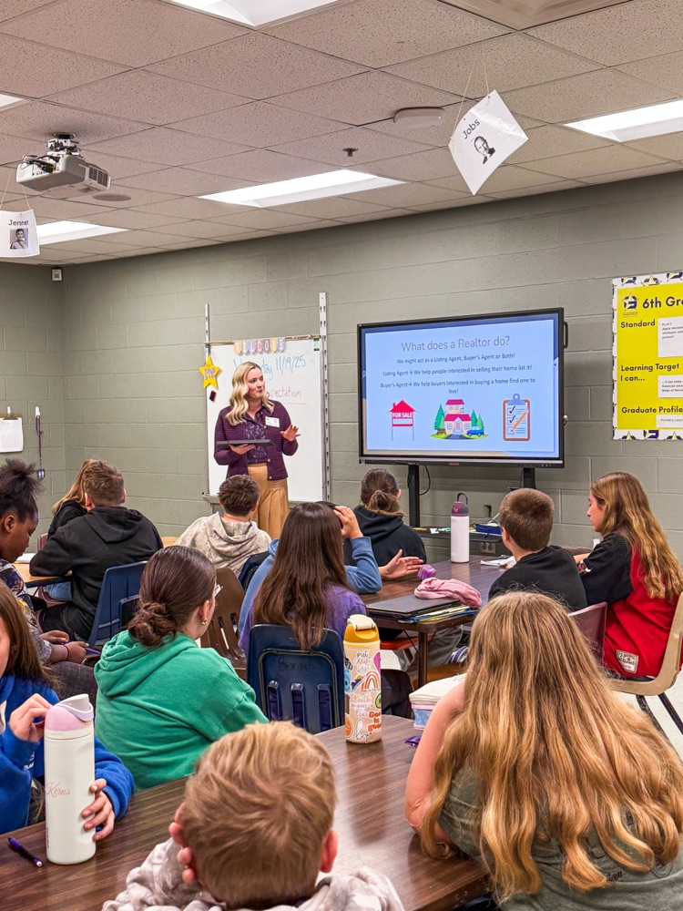 Mrs. Lurie’s 6th grade class