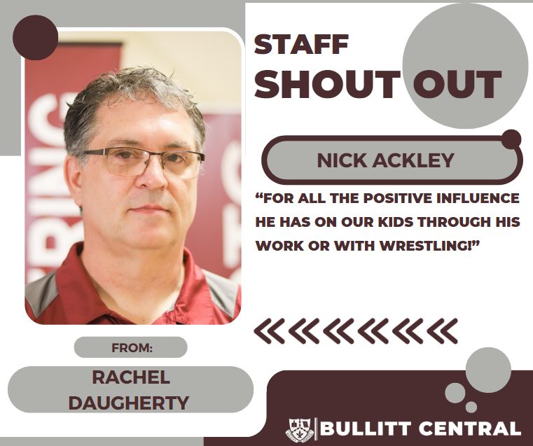 Staff Shoutout! 