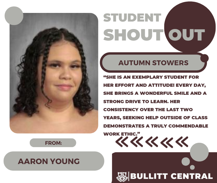 Student Shoutout! 