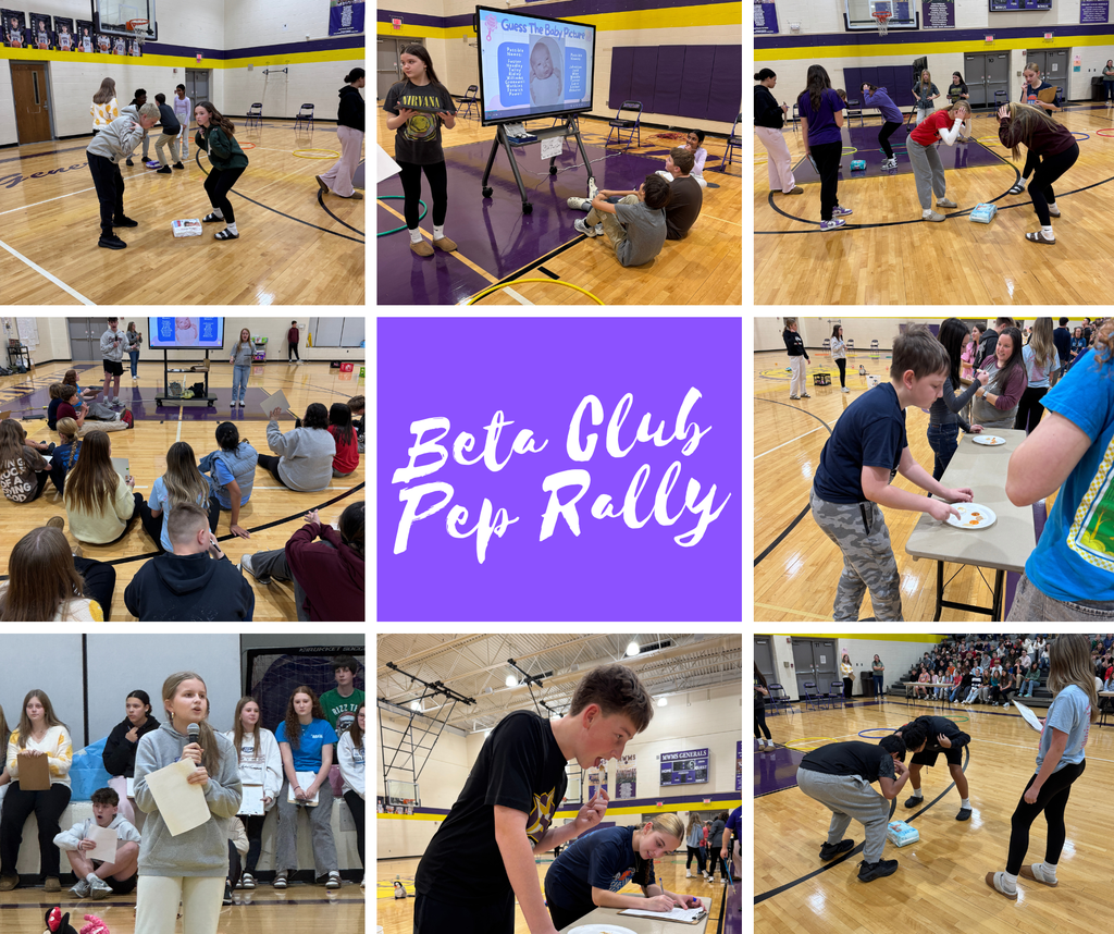 MWMS Beta Club Pep Rally