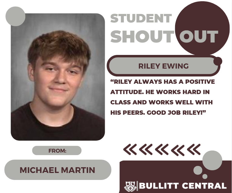 Student Shoutout! 