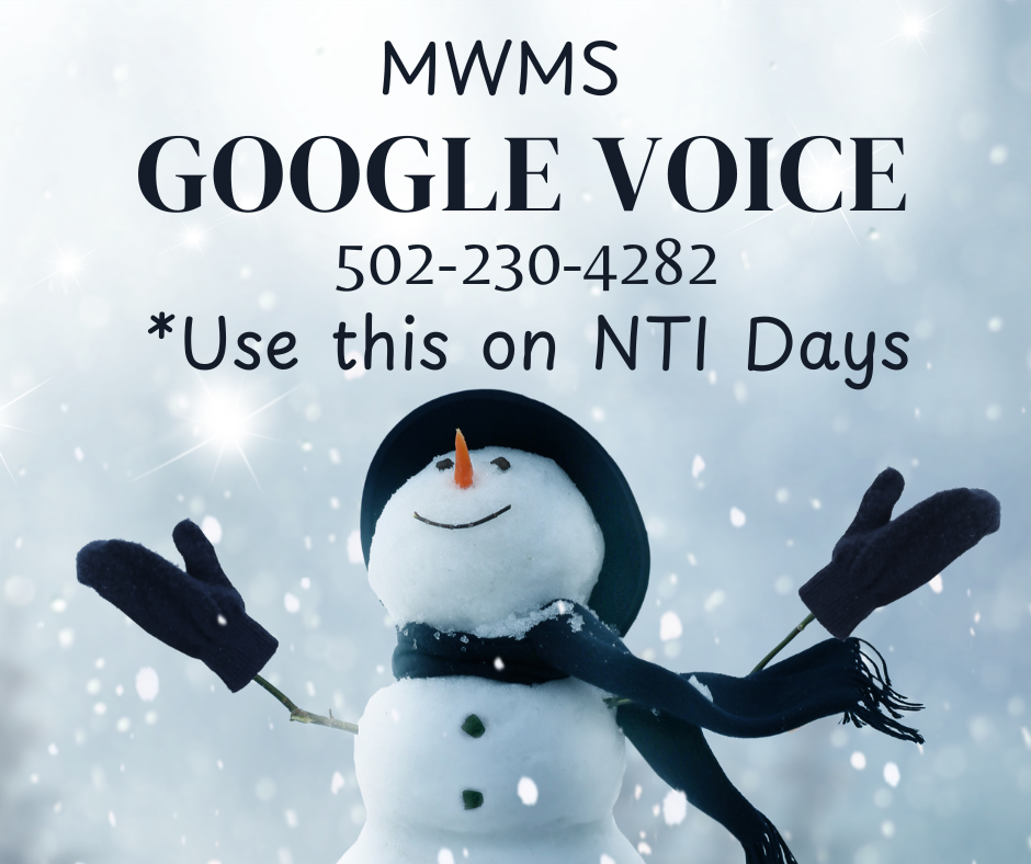 Google Voice Phone Number to use on NTI Days