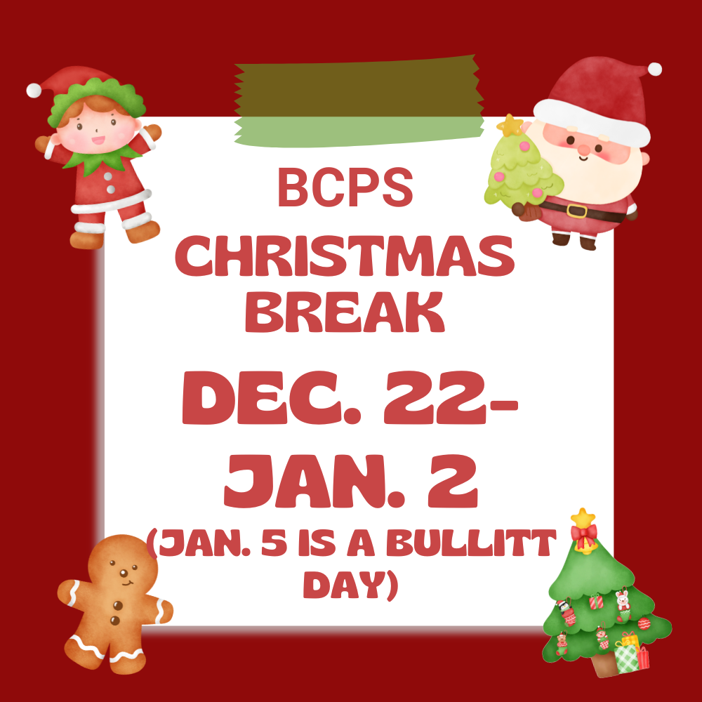 BCPS Christmas Break