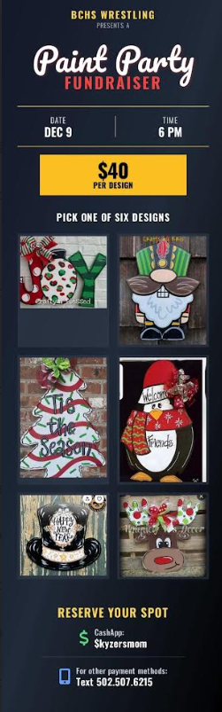 Wrestling Paint Party