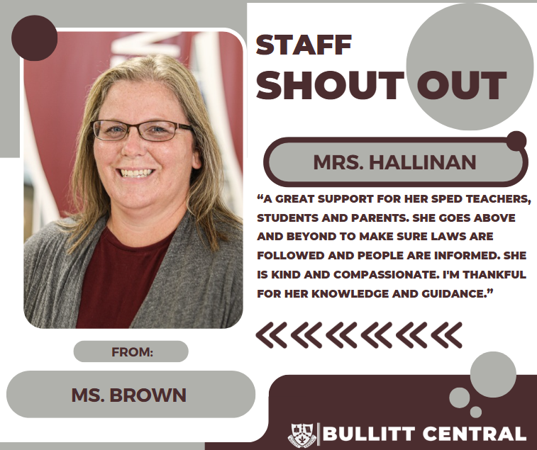 Staff Shoutout!