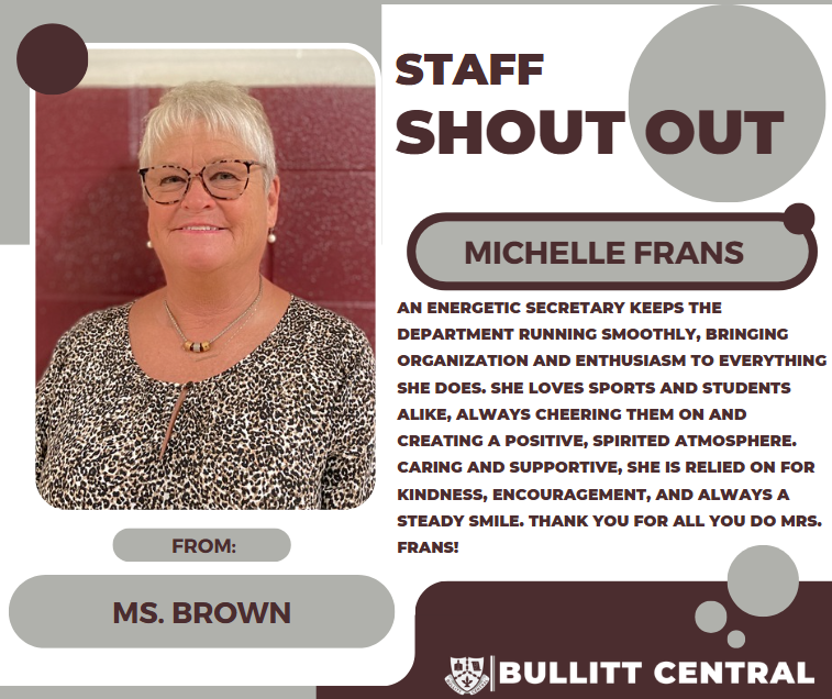 Staff Shoutout!
